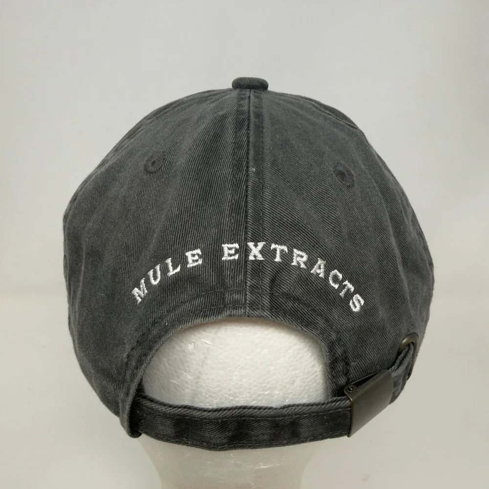Mule‎ Extracts Tank SS Charcoal Gray Dad Hat Adjustable Strapback Port Authority